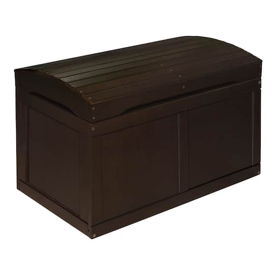 Badger Basket Hardwood Barrel Top Toy Chest